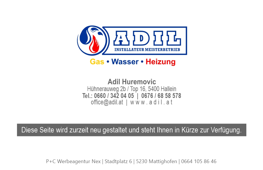 ADIL - Instalateur Meisterbetrieb